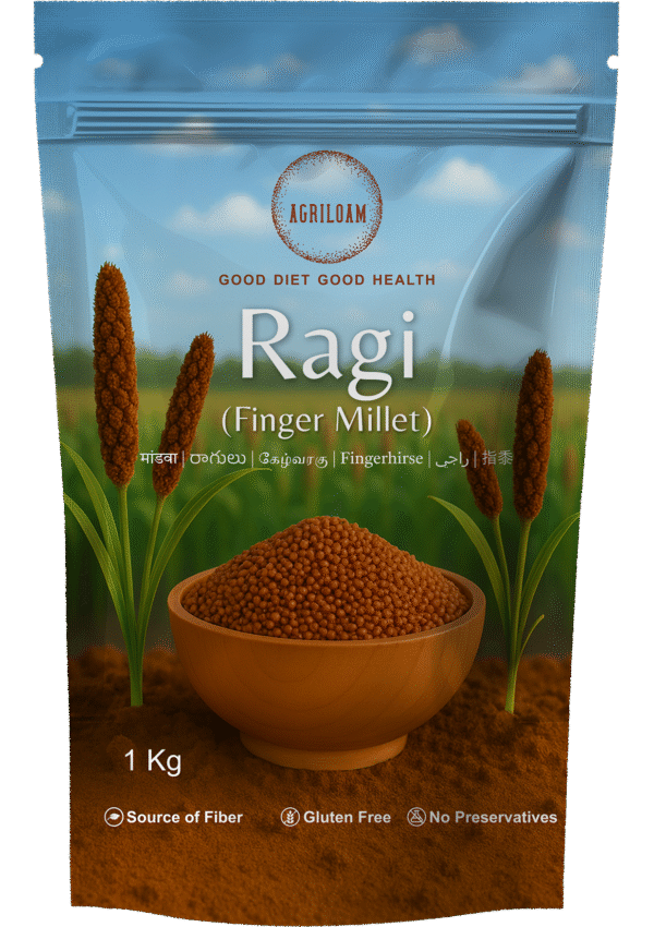 Ragi Millet (Finger Millet) 1Kg